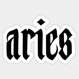 ARIES Sticker
